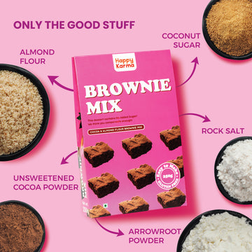 Almond Flour Brownie Mix 250g + Buckwheat Flour Pancake Mix 300g | Combo Pack