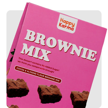 Happy Karma Brownie Mix | Almond Flour Cocoa | 250g