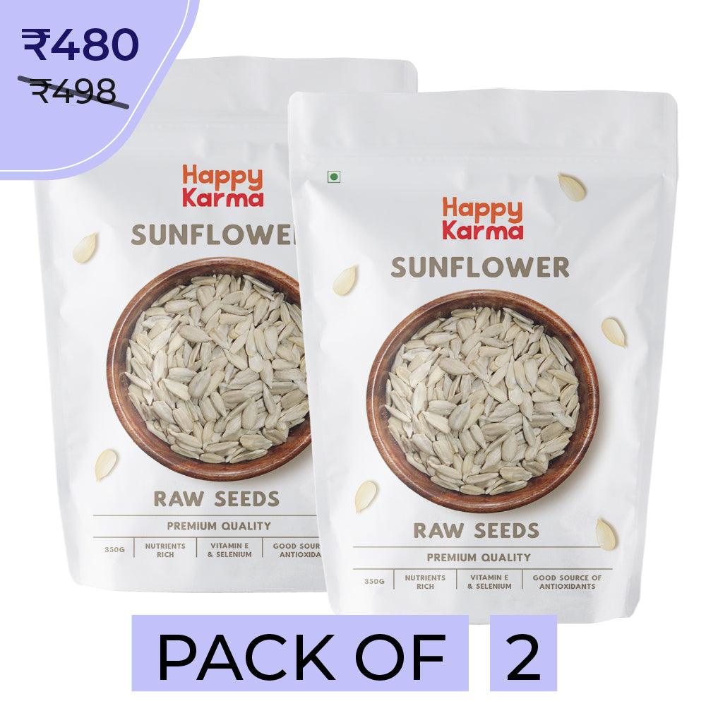 Raw Sunflower Seeds 350g - Boosting Energy Levels - Happy Karma