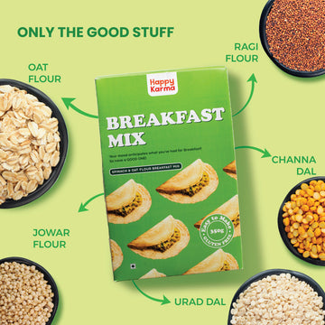 Daily Breakfast Combo- Pancake Mix + Breakfast Mix- 650g