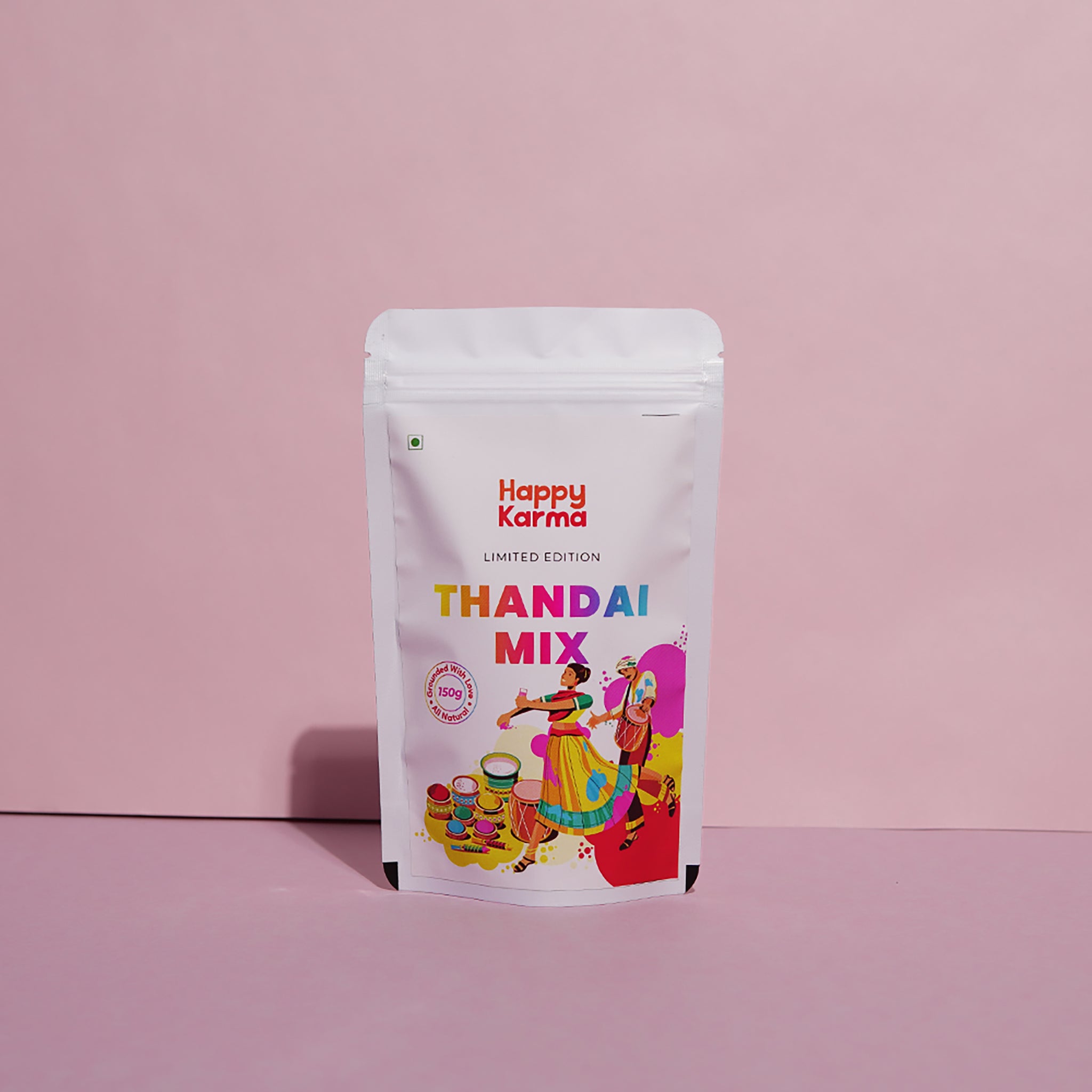Happy Karma Thandai Mix- All Natural, Dry Fruits Rich