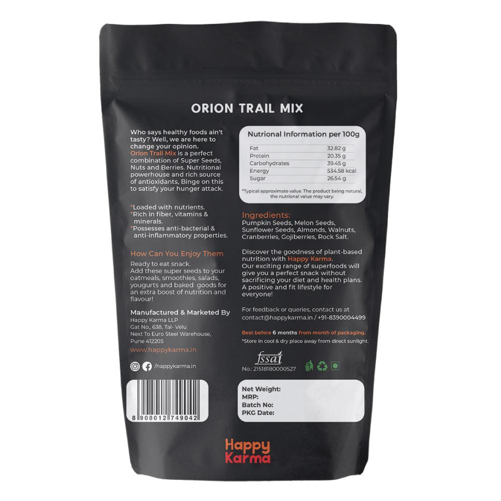 Orion Trail Mix 100g - Energy Booster - Happy Karma