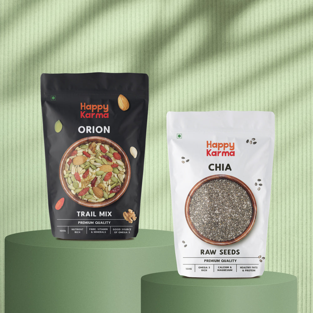 Orion Trail Mix+ Chia Seeds | Combo Pack