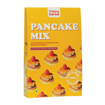 Happy Karma Pancake Mix 100g | Buckwheat Banana | Free Honey Sachet