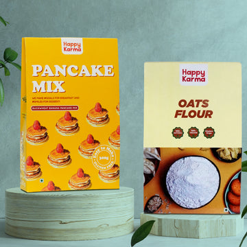 Buckwheat Pancake Mix 300g + Oat Flour 400g | Combo Pack