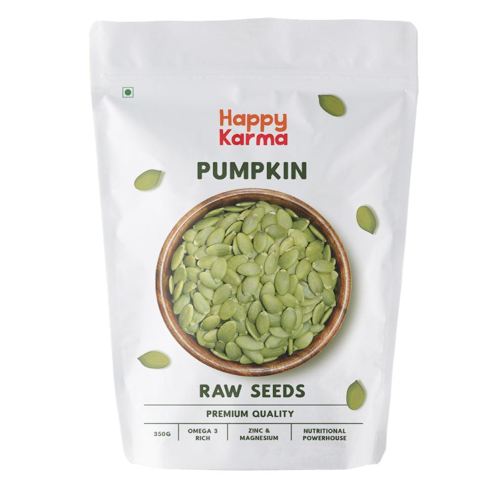 Raw Pumpkin Seeds 350g - Nutritional Powerhouse - Happy Karma
