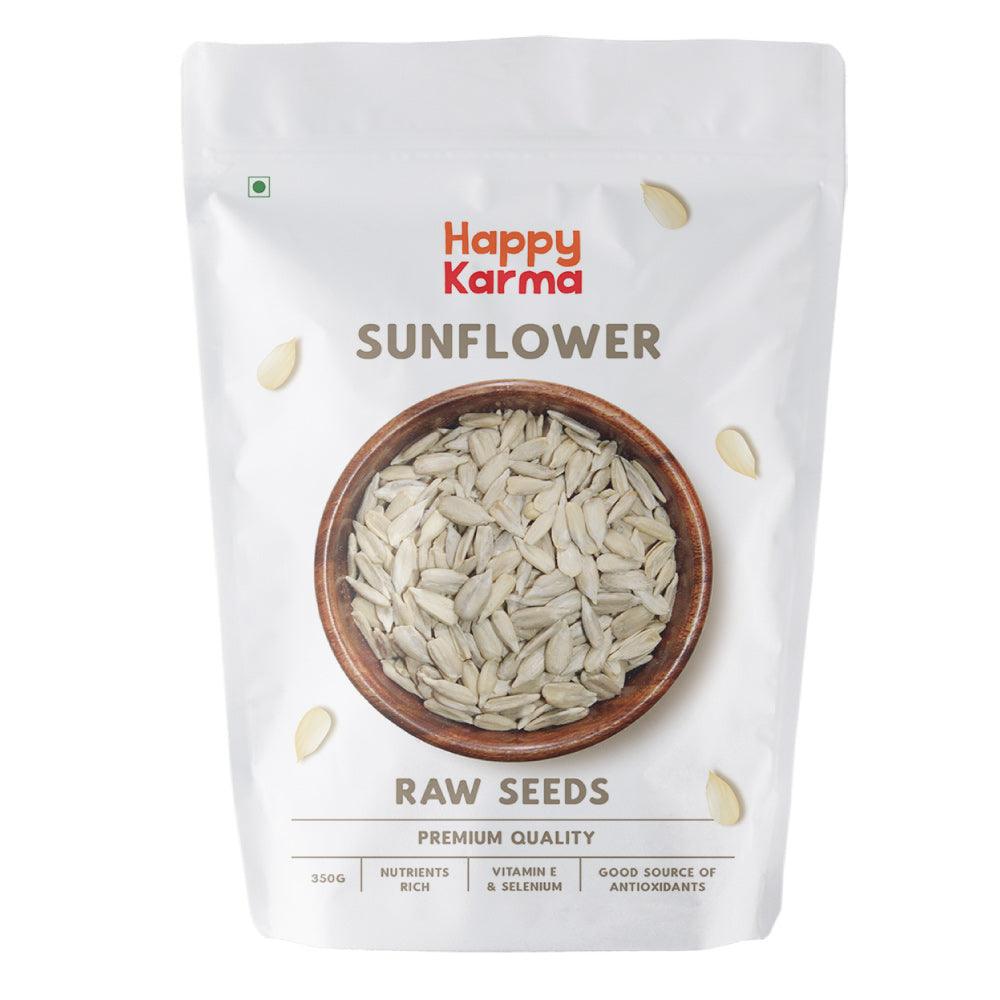 Raw Sunflower Seeds 350g - Boosting Energy Levels - Happy Karma